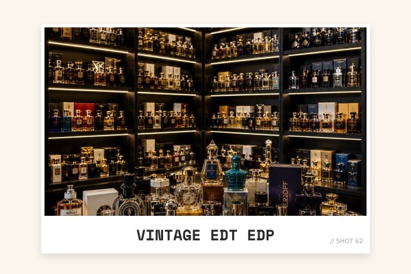 vintage edt edp